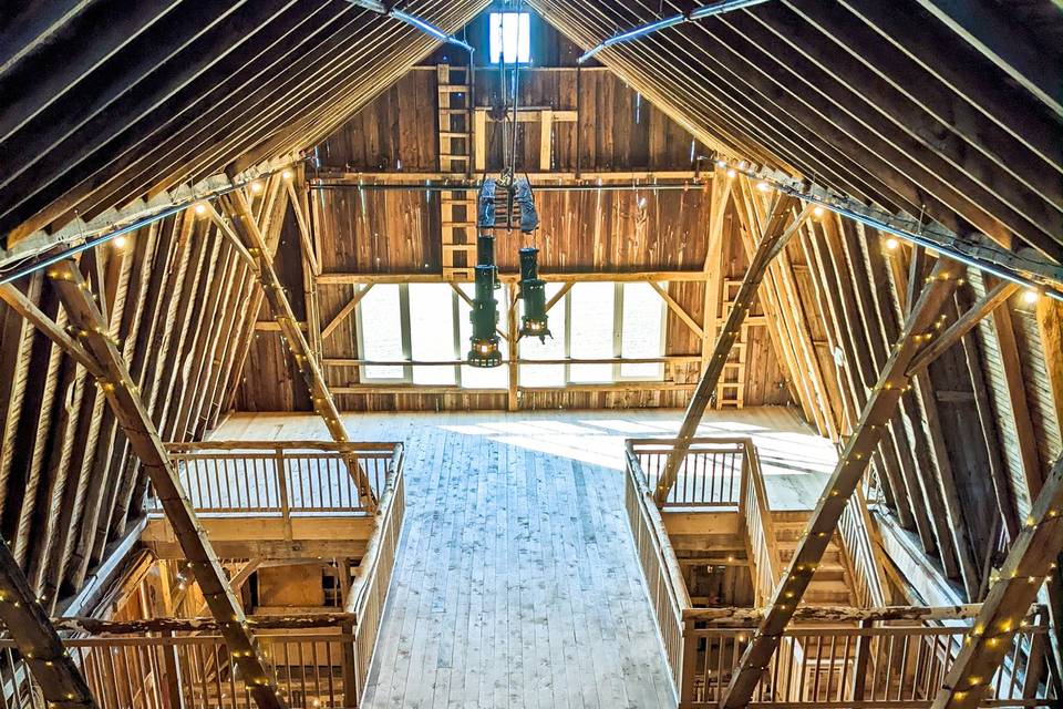 Barn loft daytime