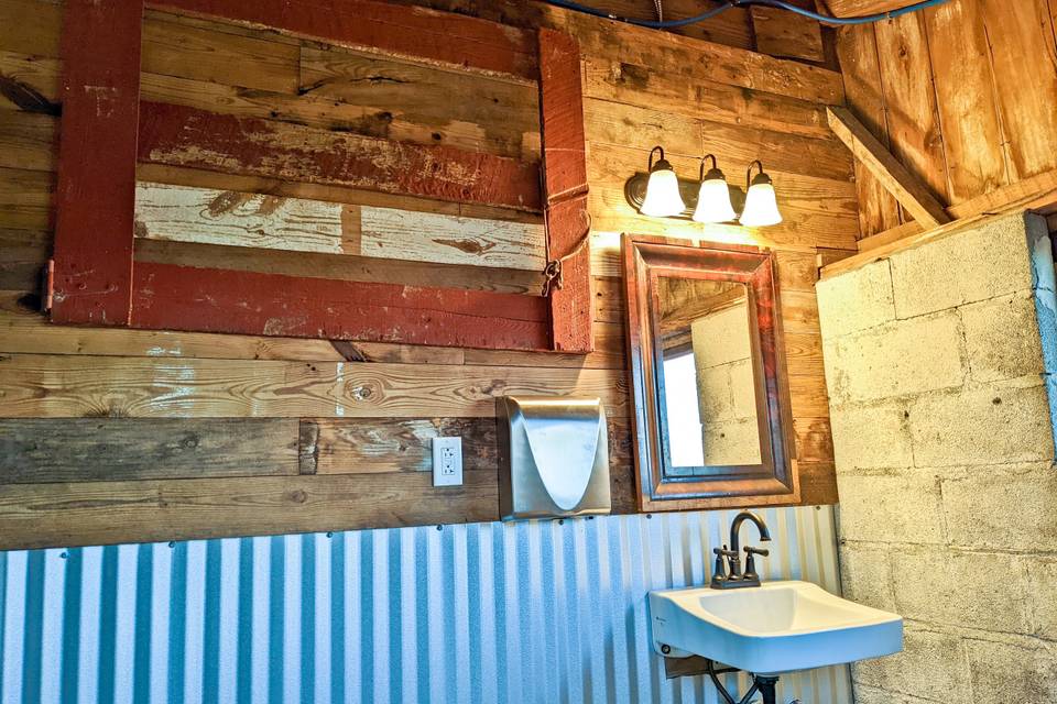 Four barn bathrooms