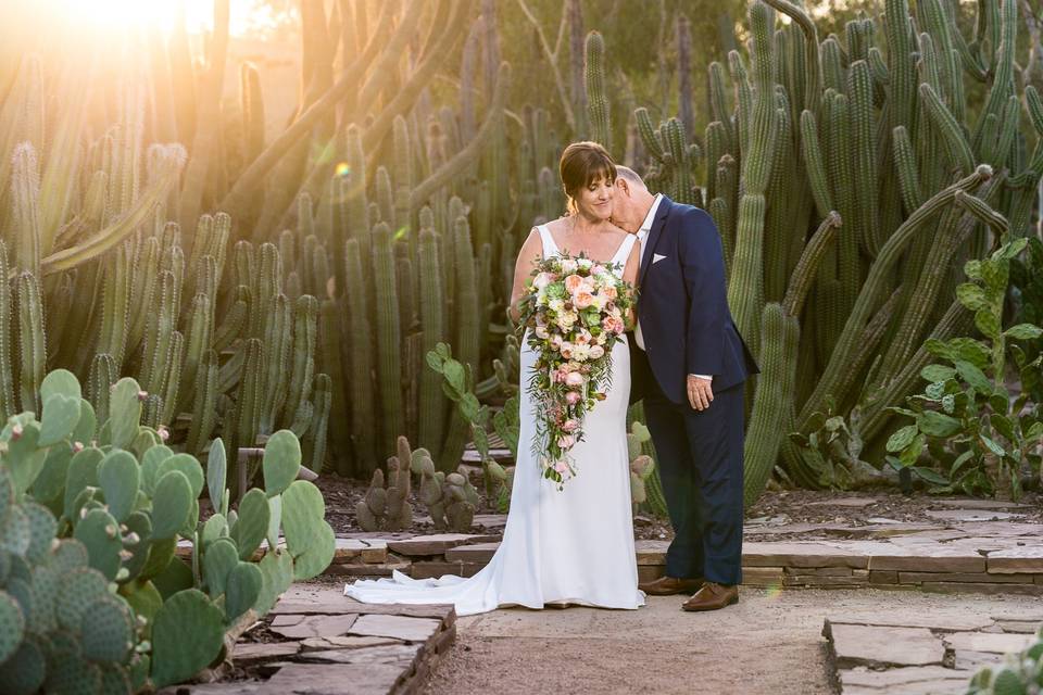 Cascading bouquet