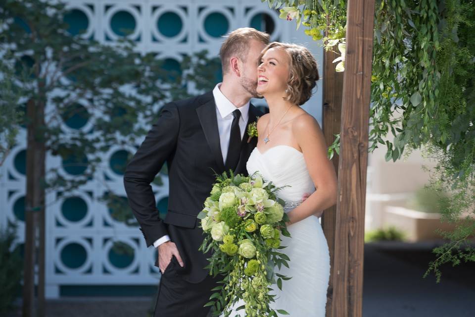 Cascading bouquet