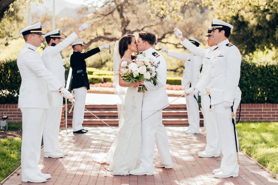 Sword Arch Ceremony