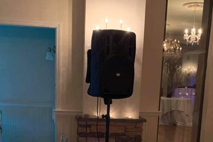 Speaker for the festivities