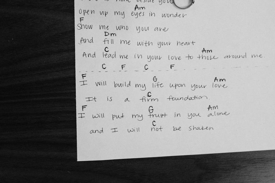 Vows at the ready