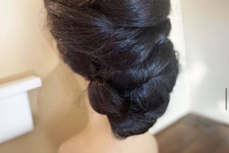 Stylish updo