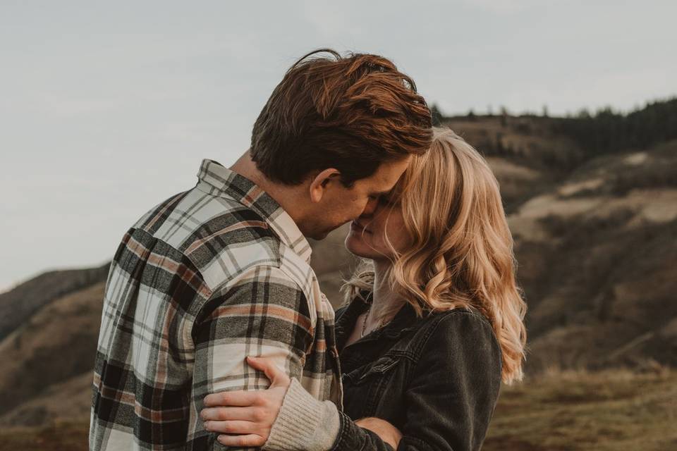 Columbia River Gorge Couple
