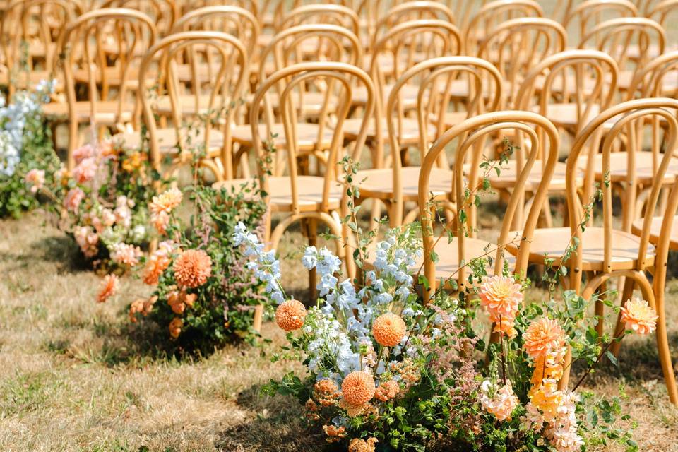 Ceremony florals