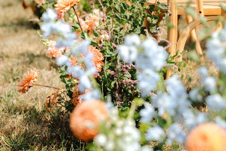 Ceremony florals