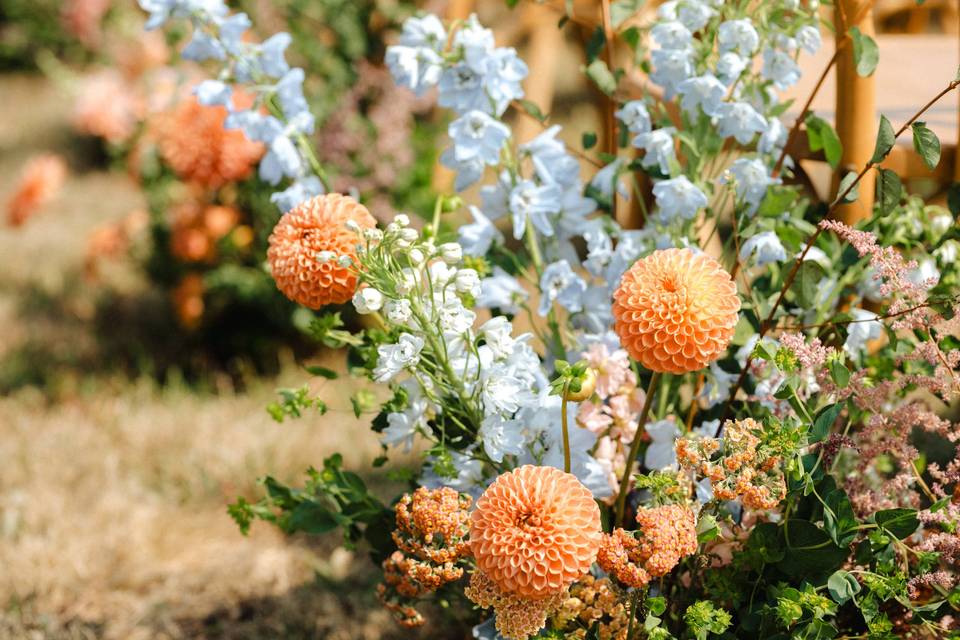 Ceremony florals