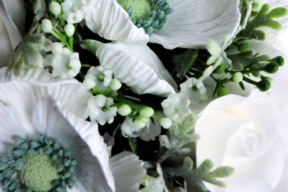 Anemones and roses