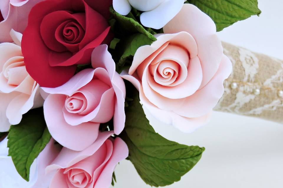 Rose & berry boutonniere