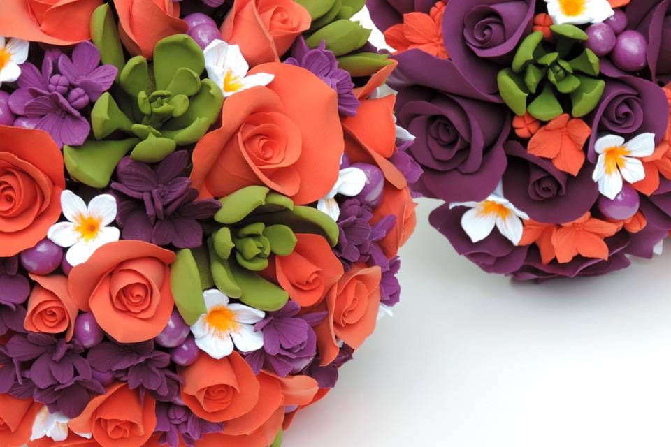 Bride & bridesmaid bouquets