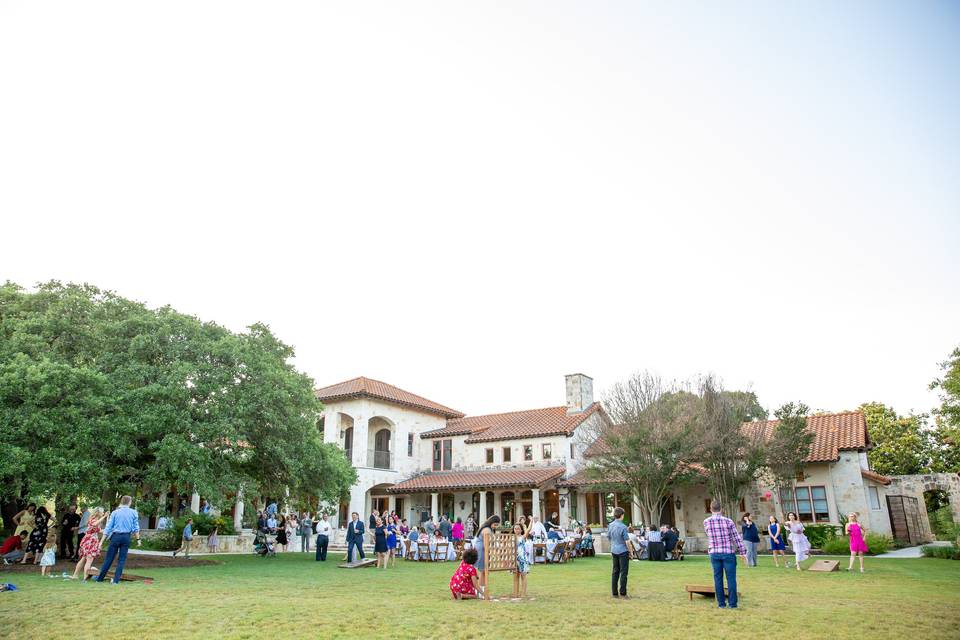 Outdoor reception