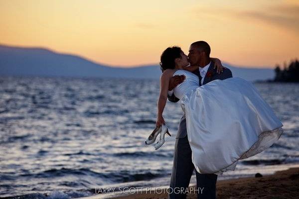 Katherine and Angelo Lake Tahoe destination wedding