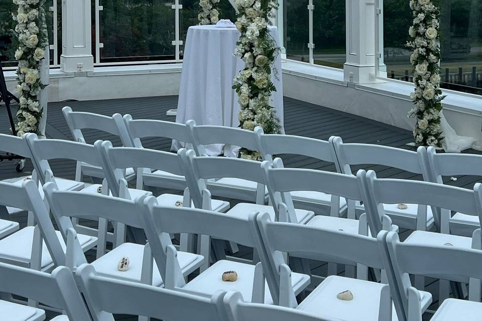 Ceremony on Rooftop