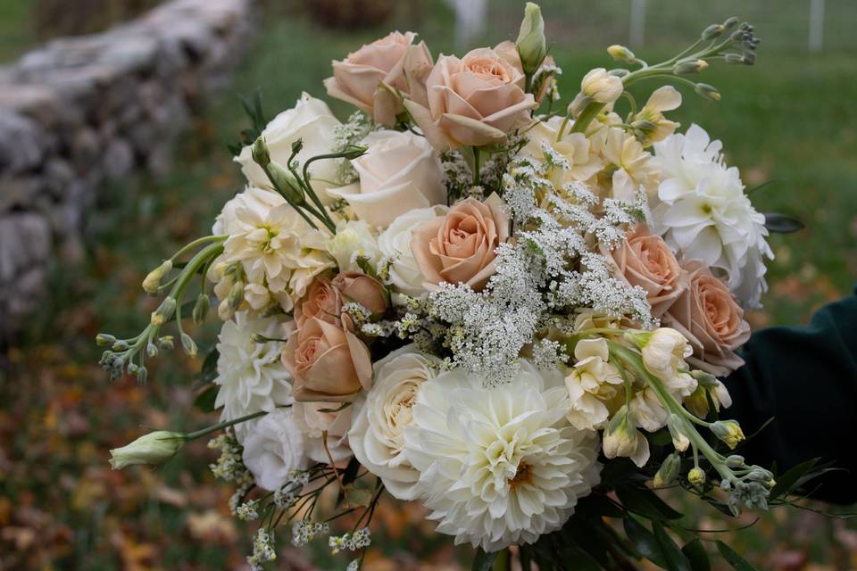 Boho bridesmaid bouquet