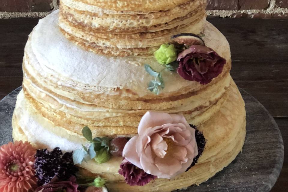 Fig crepe cake - Arika Shelest