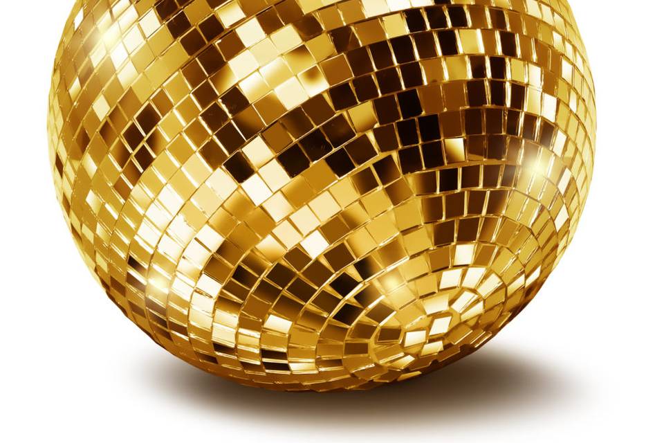 Our Gold Disco Ball