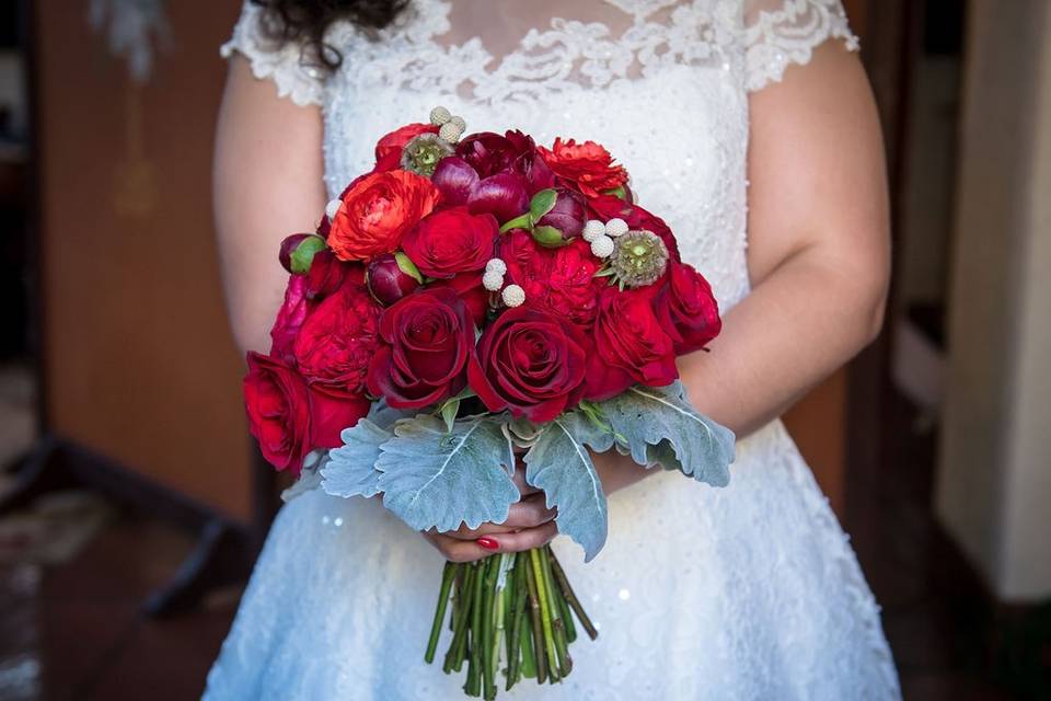 I love with these bouquet