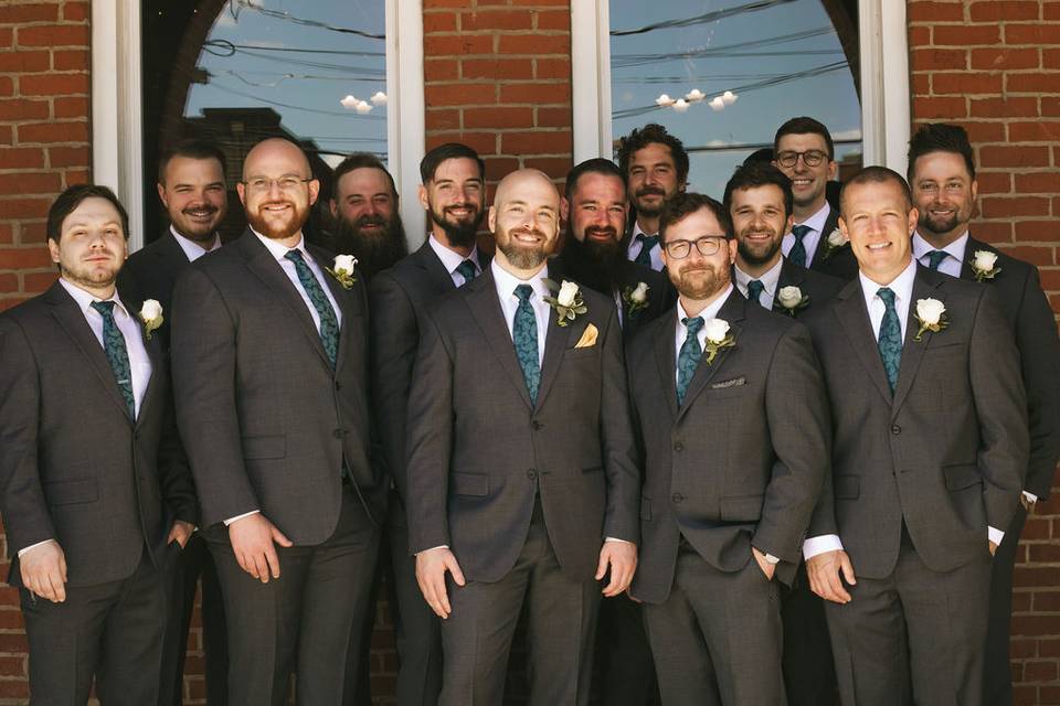 Groom + Groomsmen