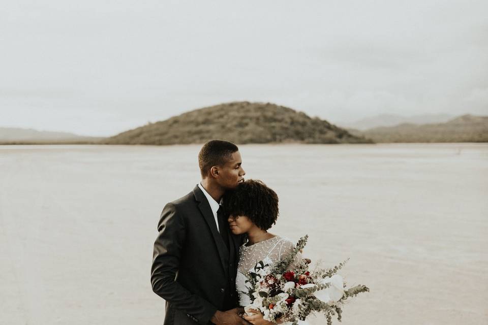 Couple on the sand