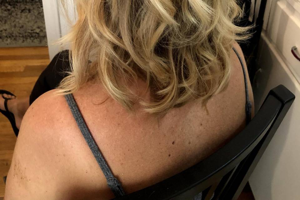 Bridal Blowout and Curls