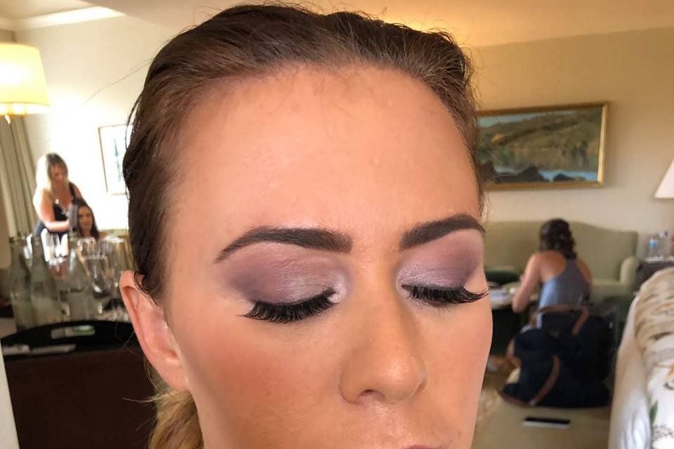 Full face Bridesmaid Makeup