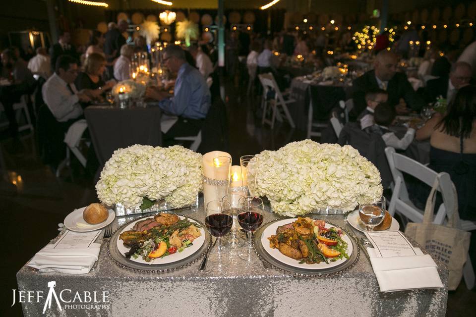 Sweetheart table