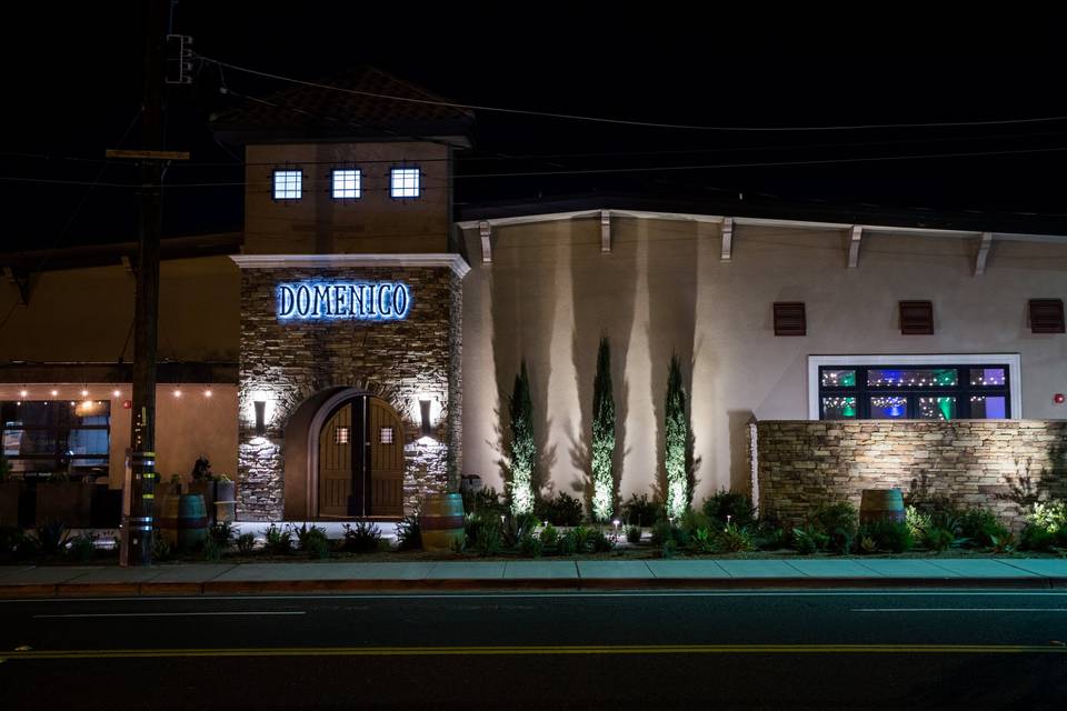 Street view at night