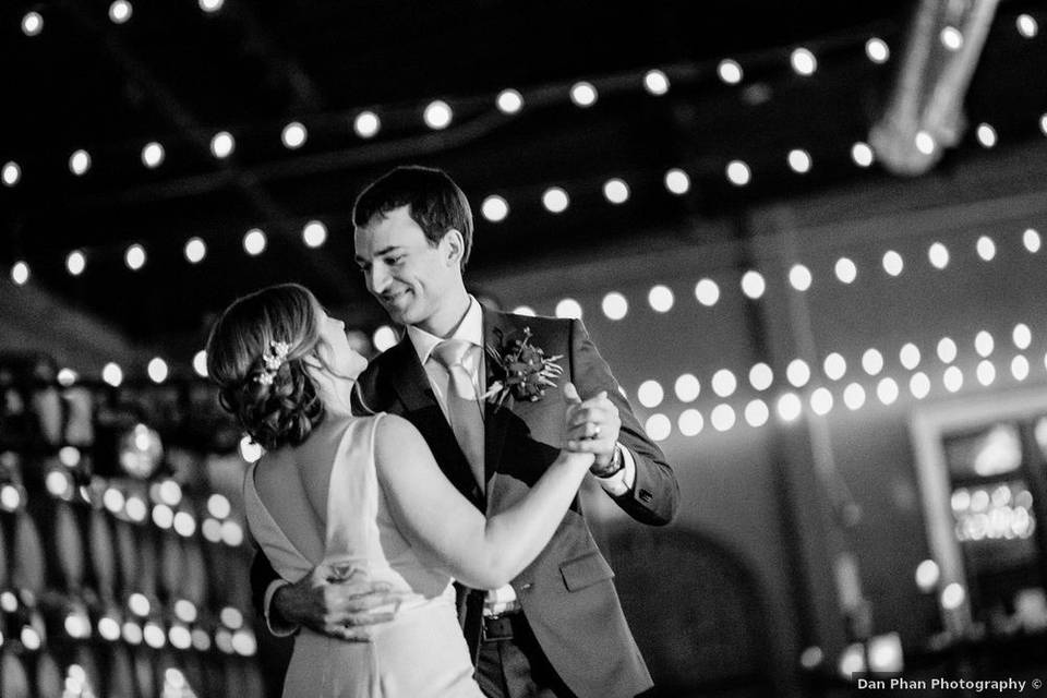 First Dance under the lights