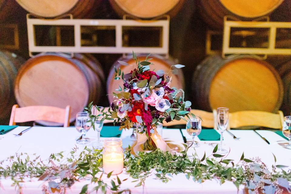 Decors on table | CM Sours Photography