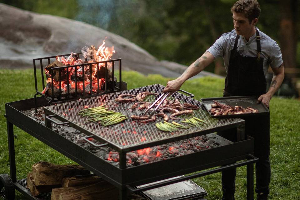 Chef Dean at The Parilla
