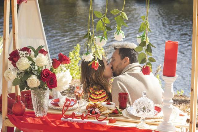 Romantic picnic