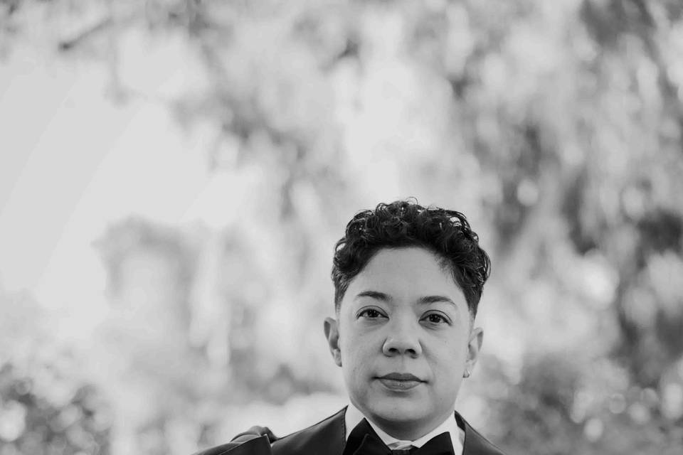 Groom portrait