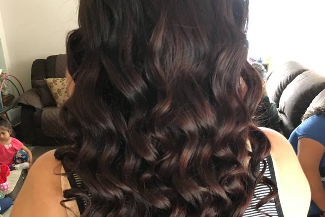 New hairstyle