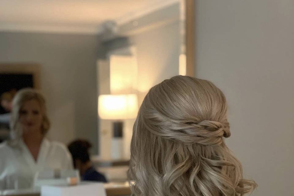 This bride on her day