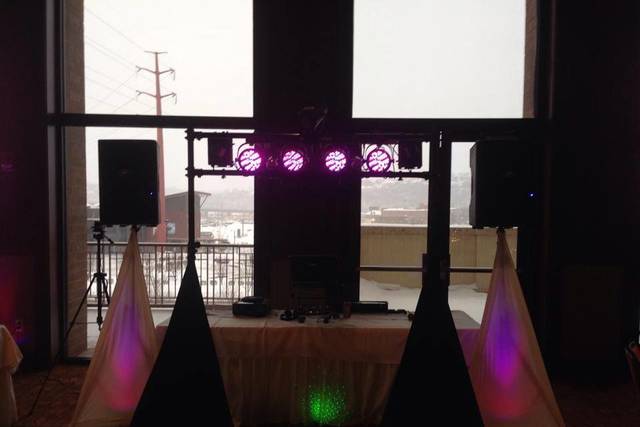 DJ setup