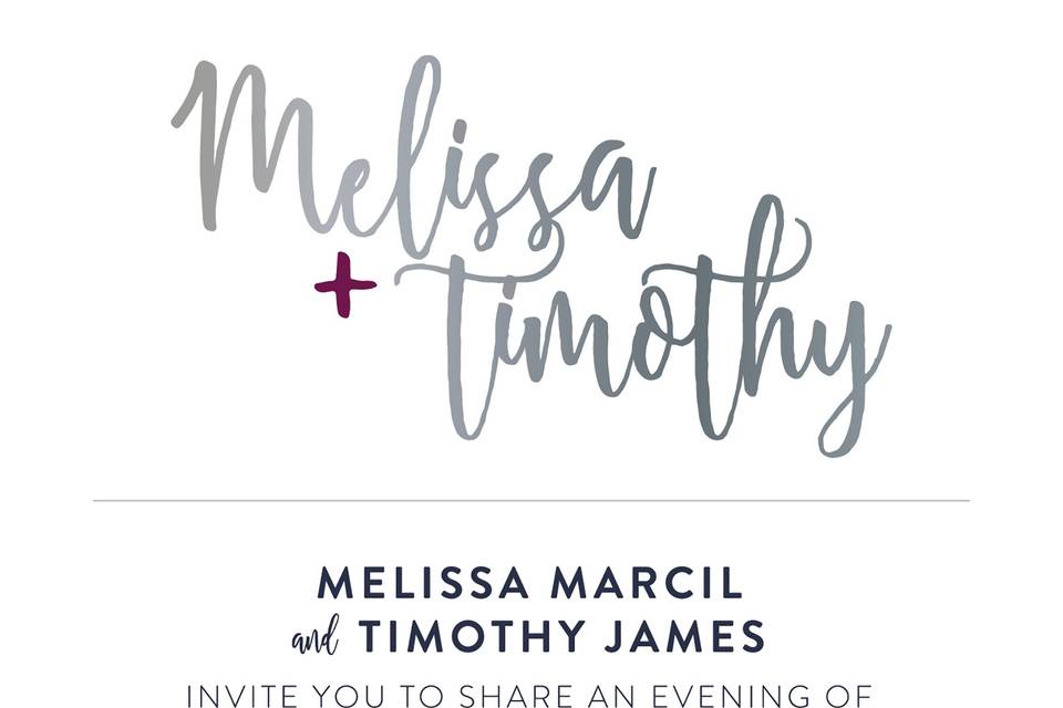 Minimalist Invite