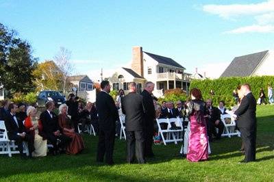 Outdoor ceremony