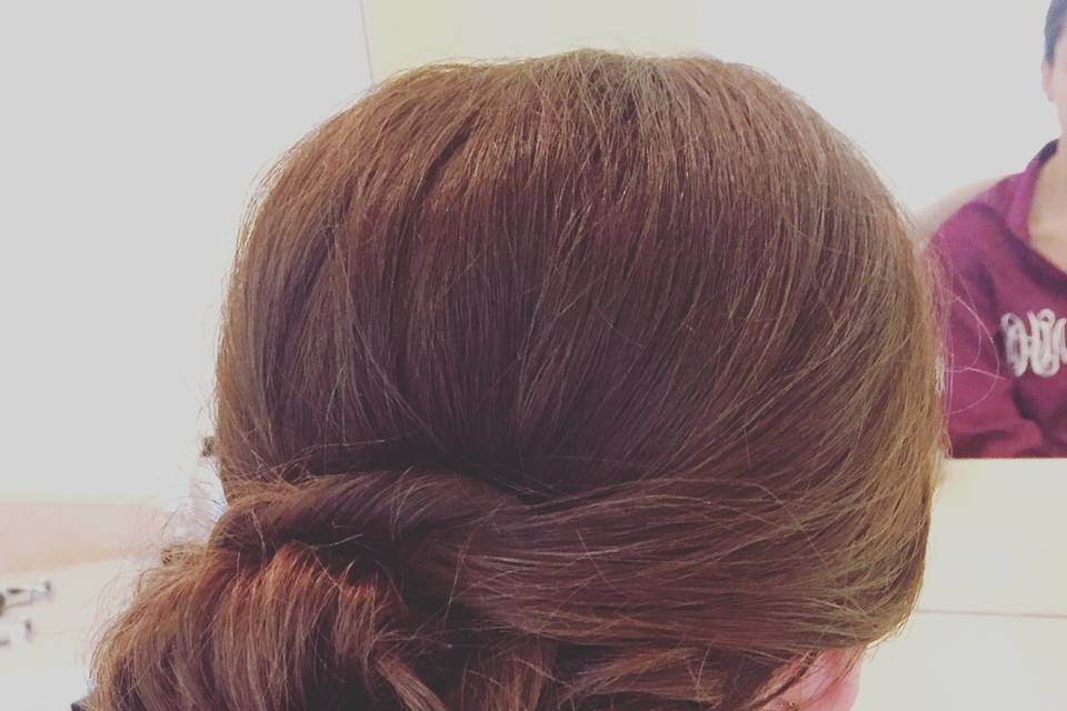 Elegant updo