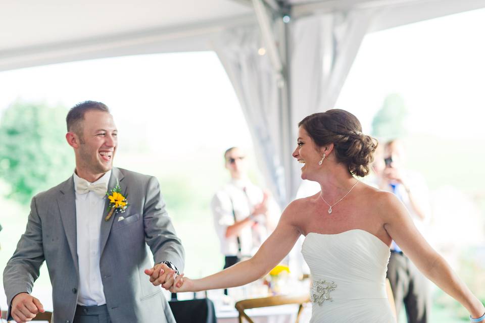 Bride and Groom Entrance