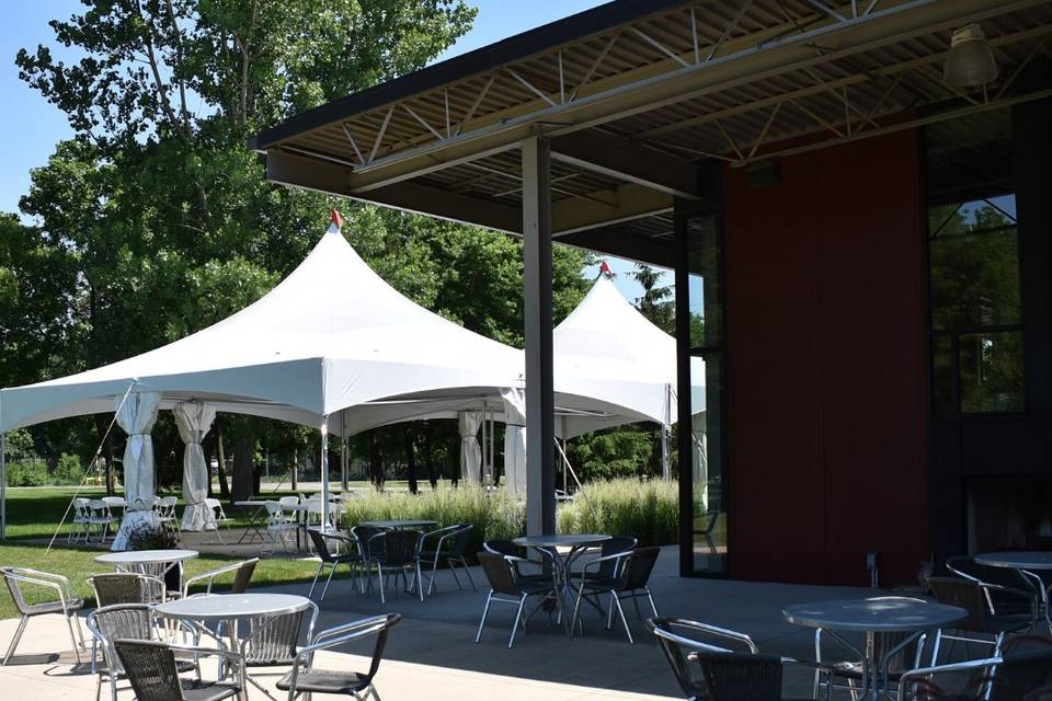 Tent and Patio