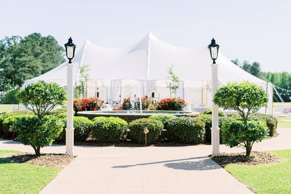 Sailcloth Tent Wedding