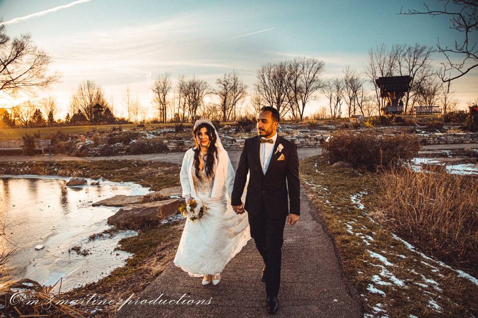 Walking together