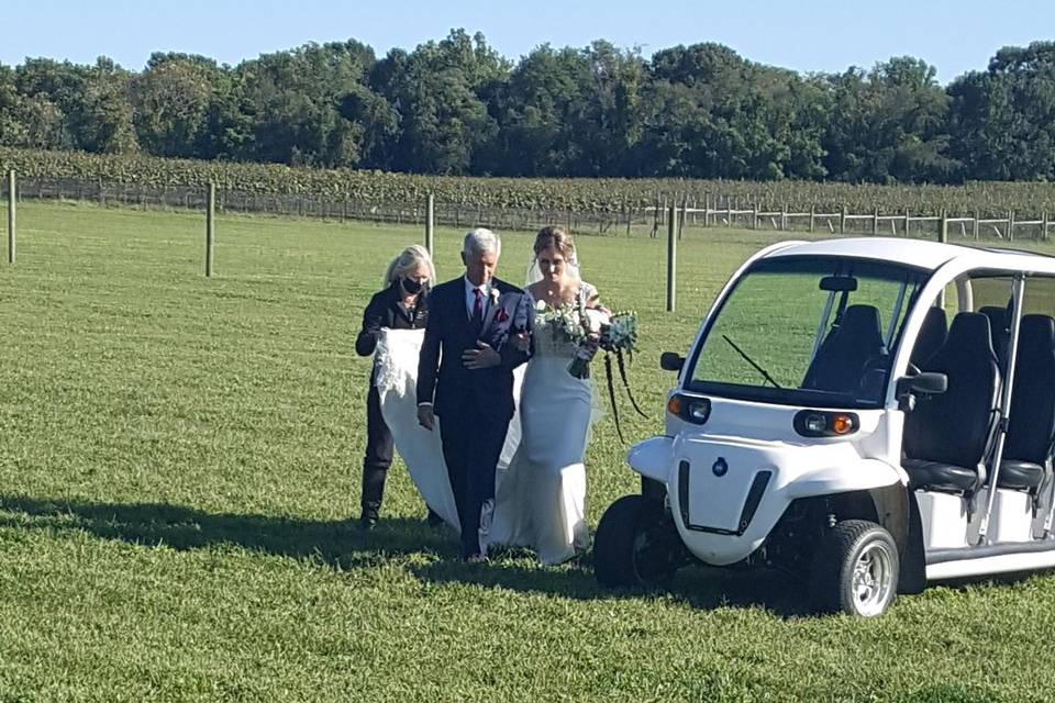 Outside Wedding Ceremony