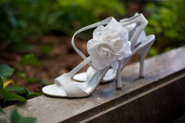 Bride's shoes