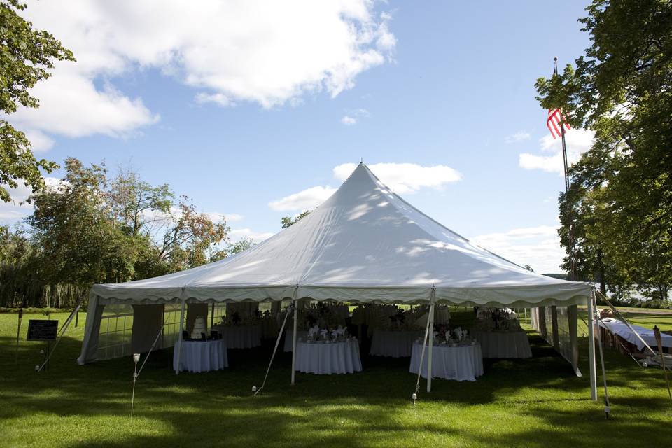 Stake tents