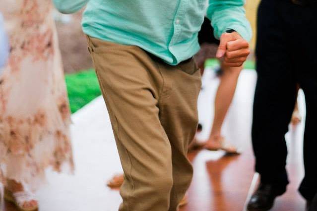 Guests dancing on the dance floor