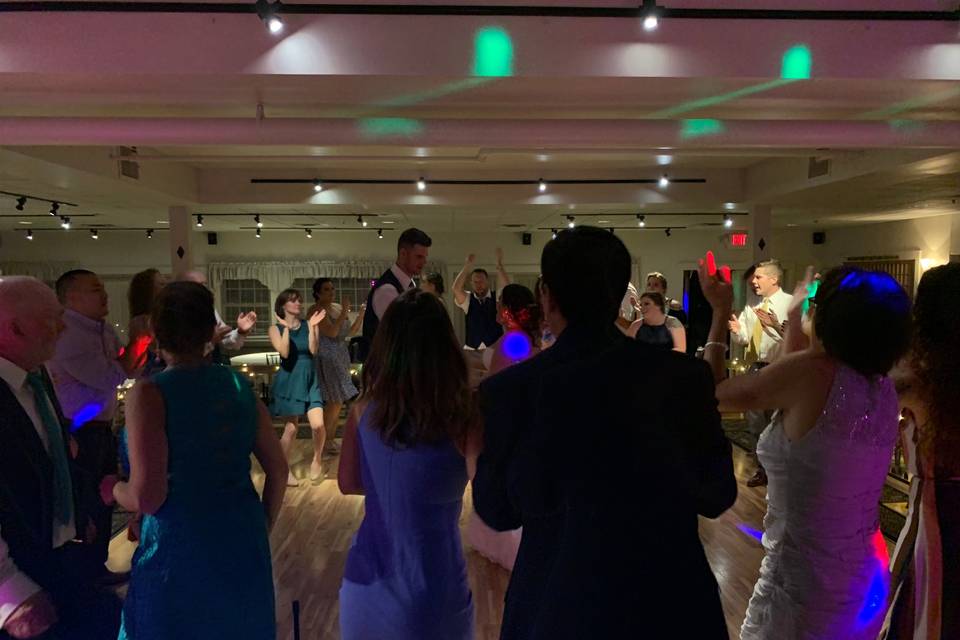 Rocking the dance floor !