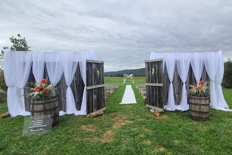 Rustic Ceremony