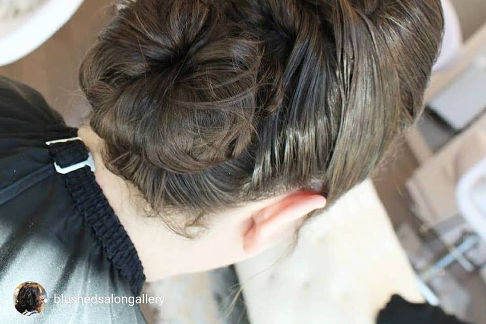 Bridal up-do